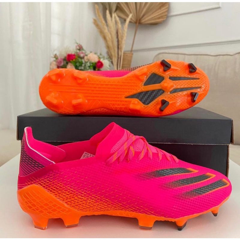 Sepatu Bola Adidas X 20.1 Ghosted Shockpink FG