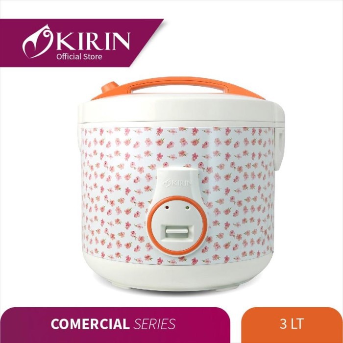 Rice Cooker Kirin KRC-188WH Kapasitas 3 Liter / KRC 188 WH