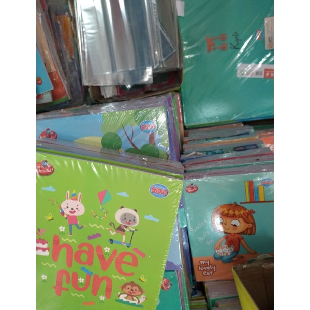 

1 Buku Tulis SIDU Sinar Dunia Isi 58 dan 38 Lembar Satuan
