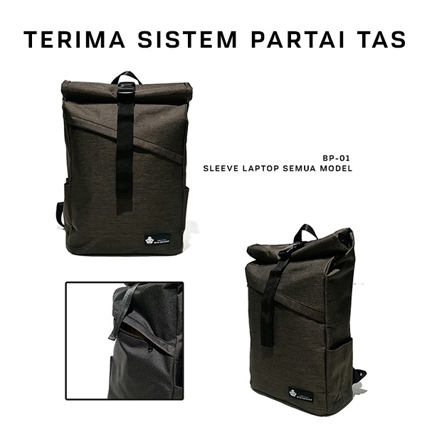 Partai tas Custom Jasa Pembuatan Tas Ransel, Backpack, Waistbag