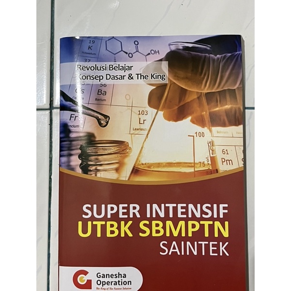 preloved buku go ganesha operation super intensif utbk sbmptn saintek