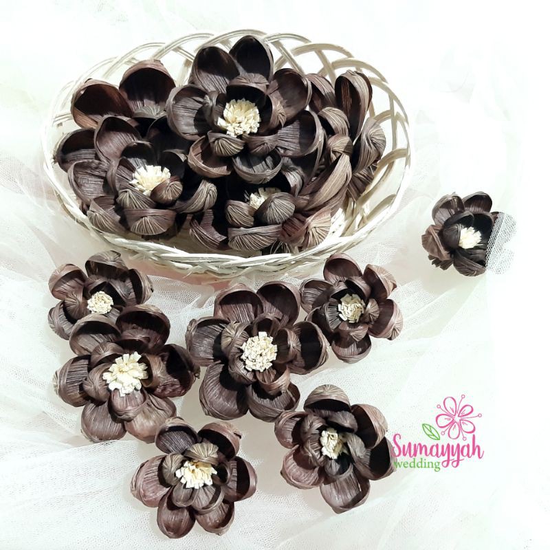 Bunga klobot jagung matahari/bunga klobot /bunga mahar/dried flower