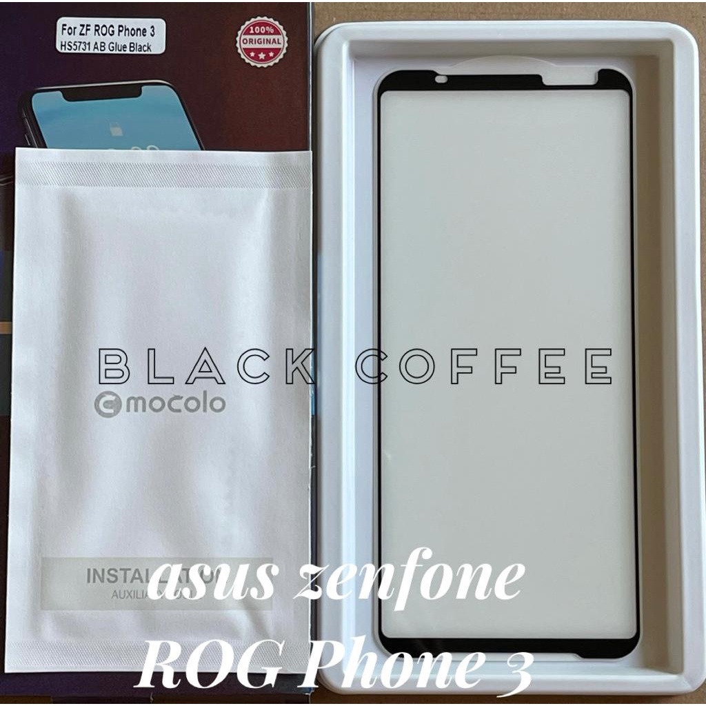 MOCOLO FULL 9H 3D TEMPERED GLASS ASUS Zenfone ROG PHONE 3