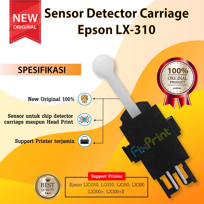 Sensor Detector Carriage Epson LX-310 LQ-310 LX-350 LX-300 Printer Dot Matrix LX-300+ LX300+II LX310