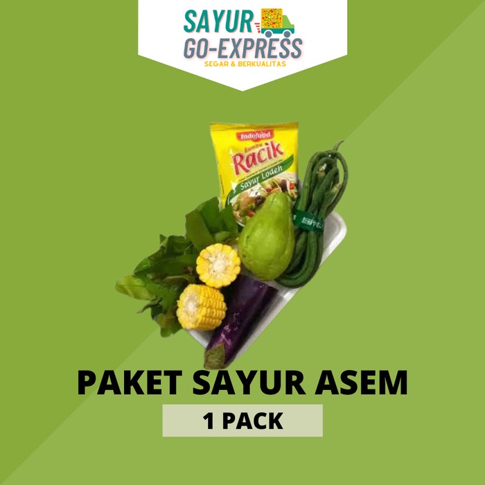 

paket sayur asem segar lengkap