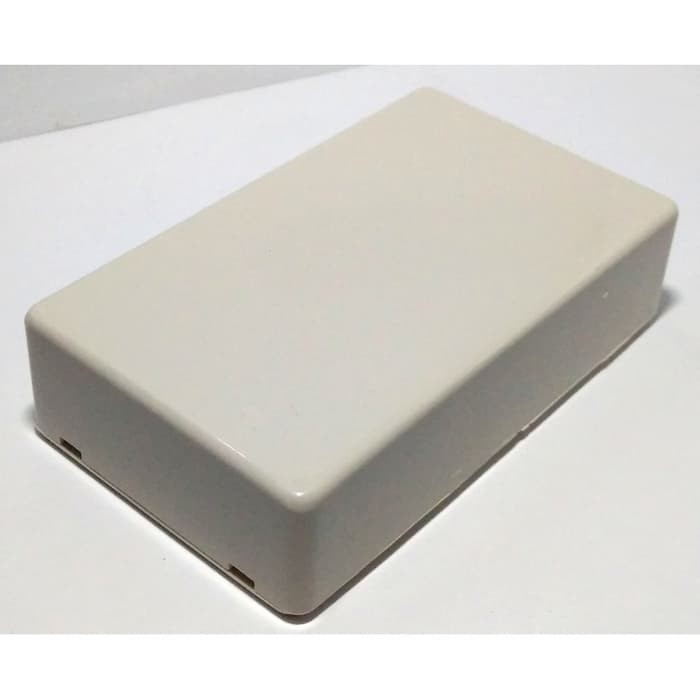 BOX PLASTIK PUTIH 100X60X25MM