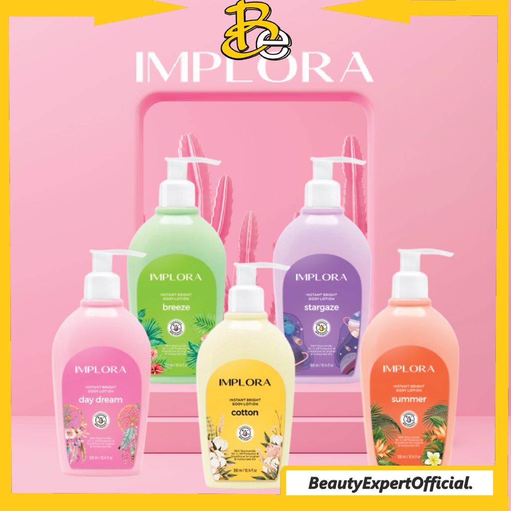 ⭐️ Beauty Expert ⭐️ Implora Instant Bright Body Lotion - Implora Lotion