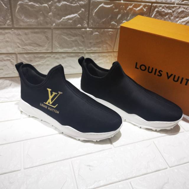 Sepatu sneaker lv mirror quality lou is vuitton slip on shoes