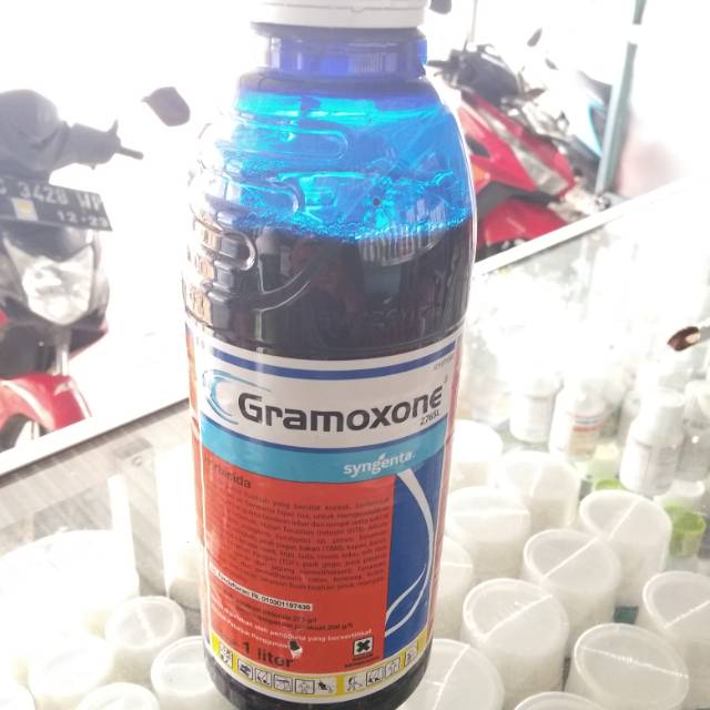 Herbisida Gramoxone Bahan Aktif Parakuat Diklorida 276 Sl Kemasan 1 Liter Shopee Indonesia
