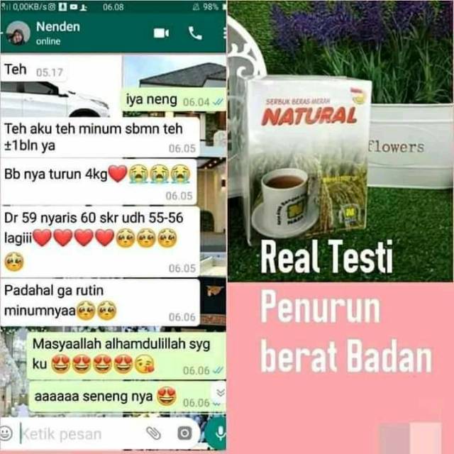 

Serbuk Beras Merah Natural Besar