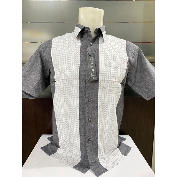 CENELEA  KEMEJA FORMAL / CASUAL / KERJA / KEMEJA SANTAI / KEMEJA LENGAN PENDEK