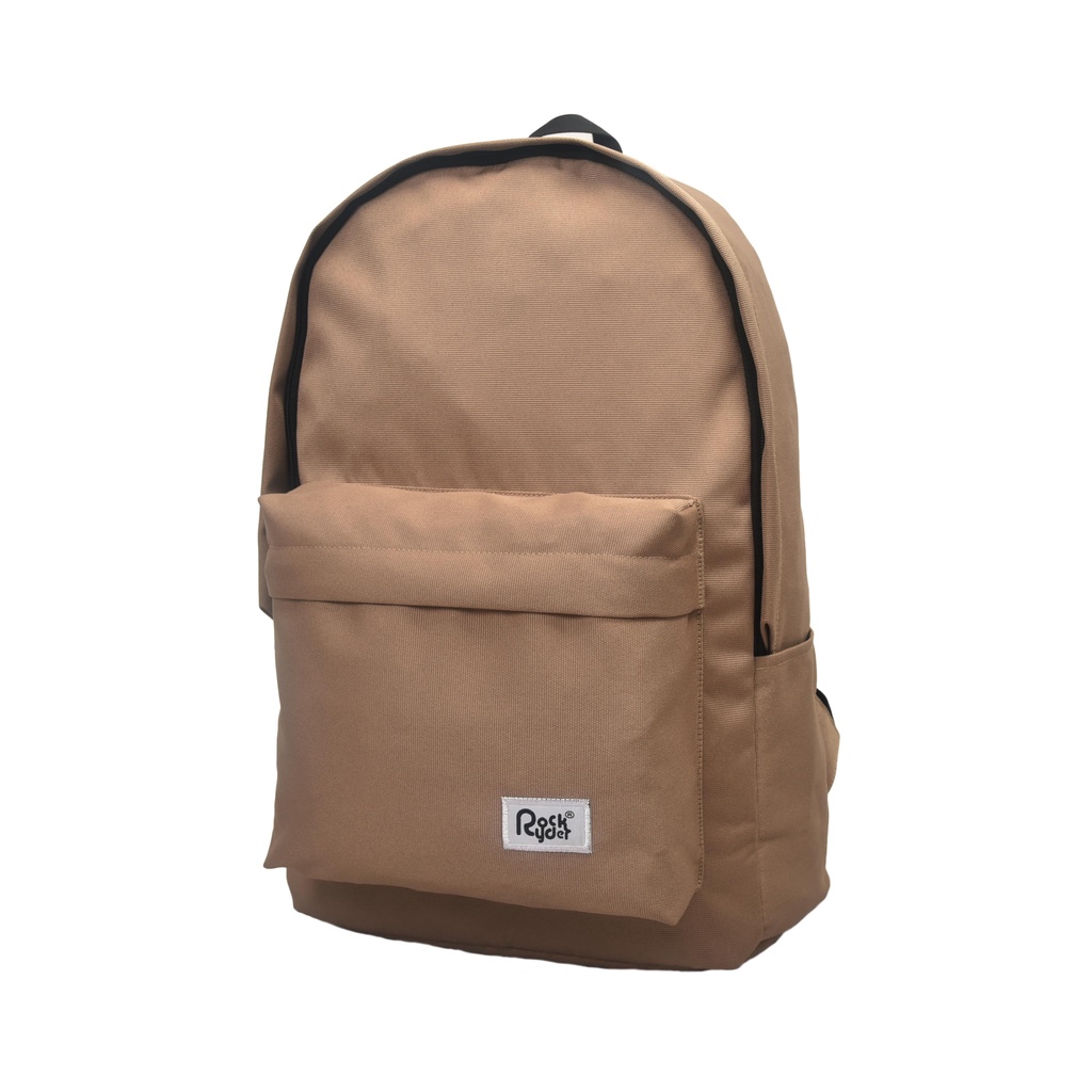 OS 01 tas Rockryder Backpack ransel waterproof   distro bagpack gendong pria wanita sekolah-BROWN