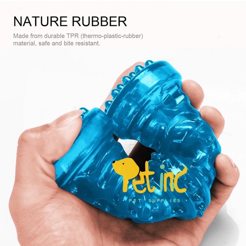 Super durable rubber bone