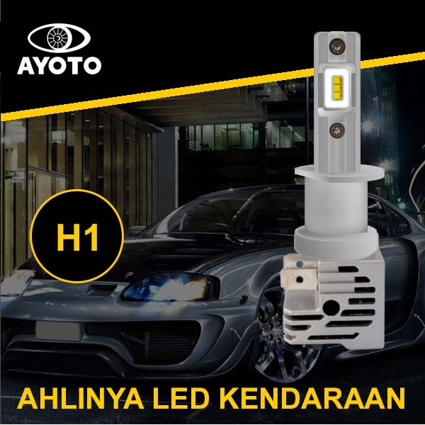 Lampu LED Mobil AYOTO H1 Original (1SET)