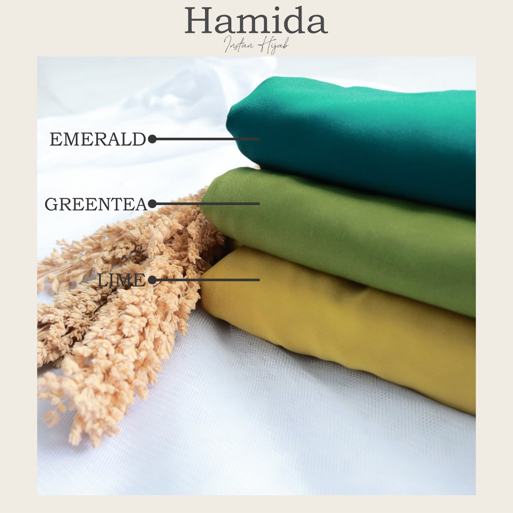 Bergo Jersey Tali Non Pet I Hamida Hijab Bergo Instan Jersey Premium I Bergo Maryam Jersey Jumbo