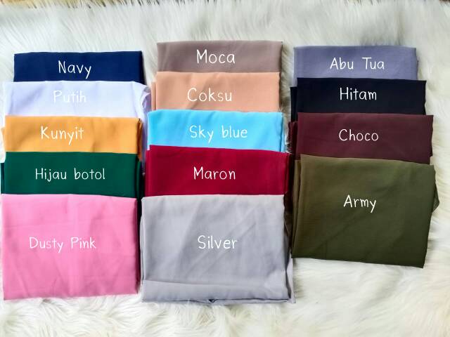 (1kg 15 pcs) Bergo maryam, bergo nisma, hijab aisya , khimar tali wolfis