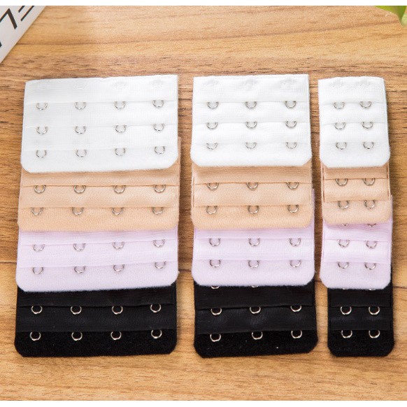 Penyambung Kait Bra 2 KAIT 3 KAIT Bra Extension Kait BH Tambahan Ibu Hamil Pengait BH-1