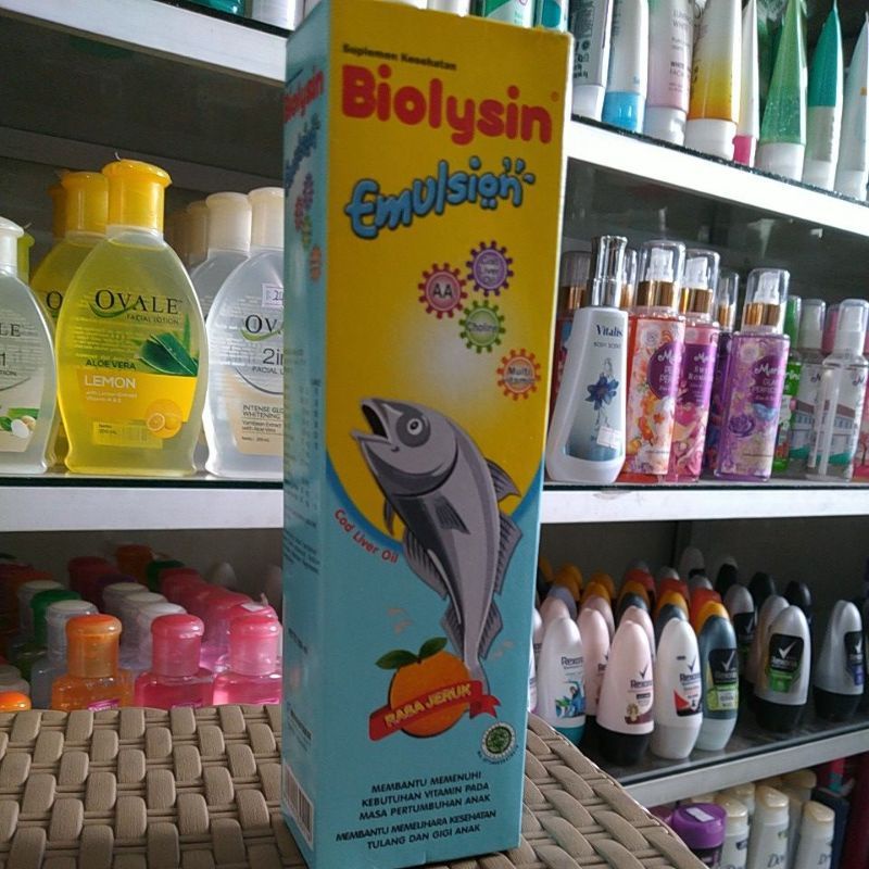 

biolysin imulsion rasa jeruk 250