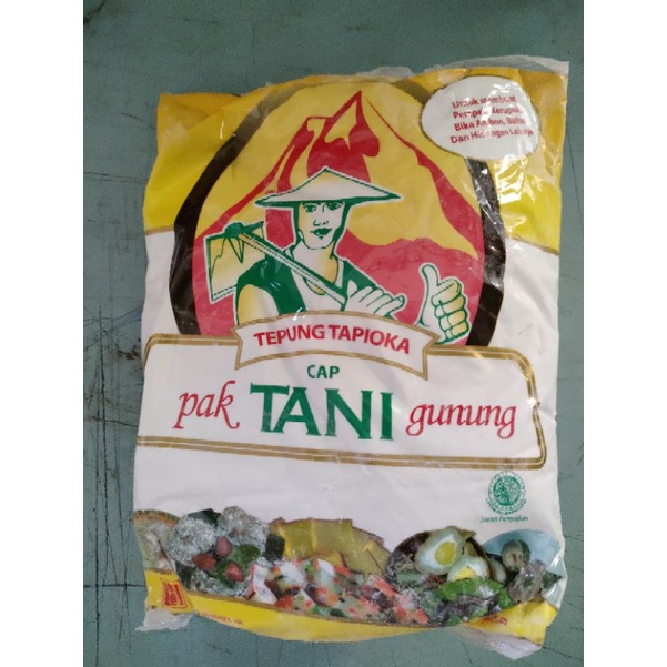 

TEPUNG TAPIOKA TANI GUNUNG 500 GR | PERDOS ISI 20 PAX