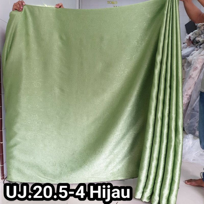 kain gorden meteran import #kainsaja korden gordyn blackout baldu bunga embos dinding putih netral e