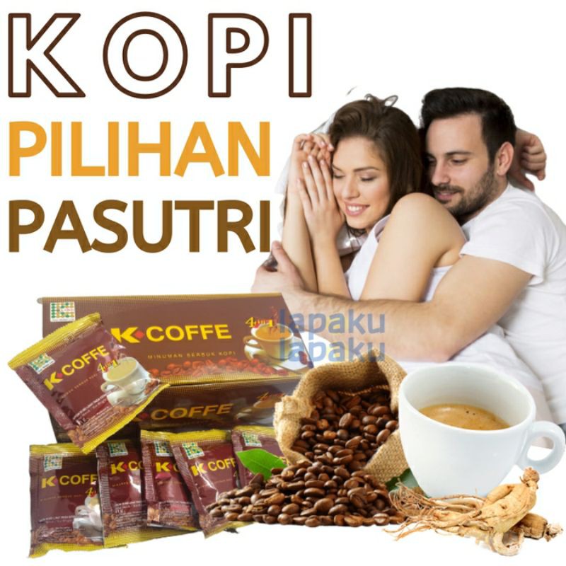 

KOPI GINSENG TEGAK BERDIRI TAHAN LAMA 10Saset 4in1