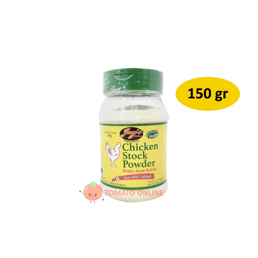 Jay's Jays Chicken Stock Powder Kaldu Ayam Bubuk Non-MSG 150 gr / 150gr