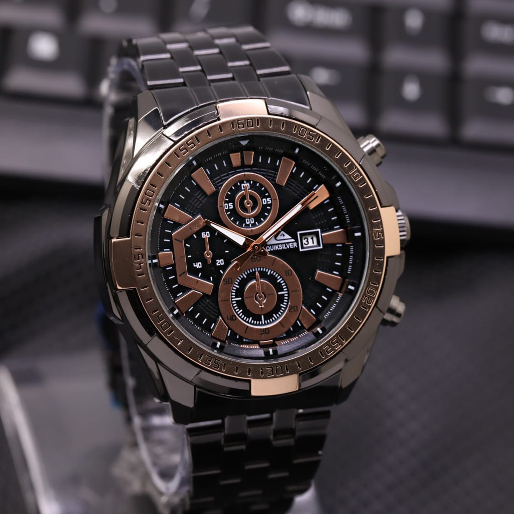 JAM TANGAN PRIA RANTAI QS 3332