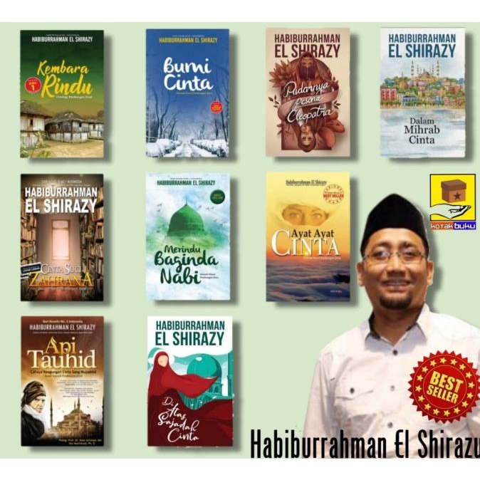 

NOVEL BUMI CINTA / PUDARNYA PESONA CLEOPAT - Habiburrahman El Shirazy Star Seller