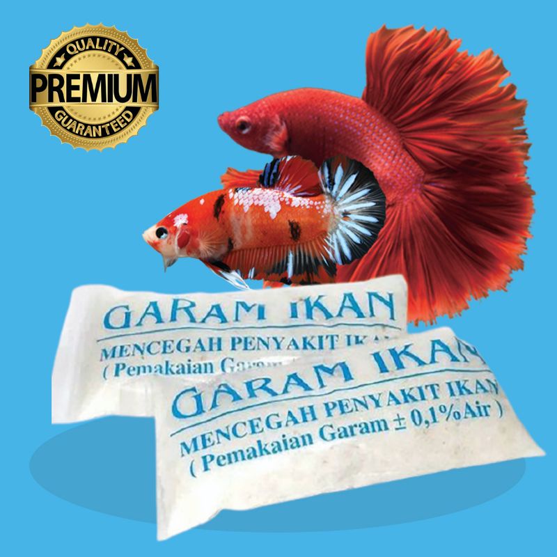 GARAM IKAN PREMIUM 500 GRAM OBAT JAMUR IKAN HIAS