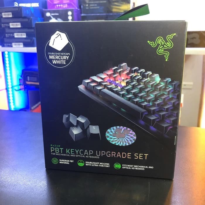 Razer PBT Keycaps for Mechanical Gaming Keyboard