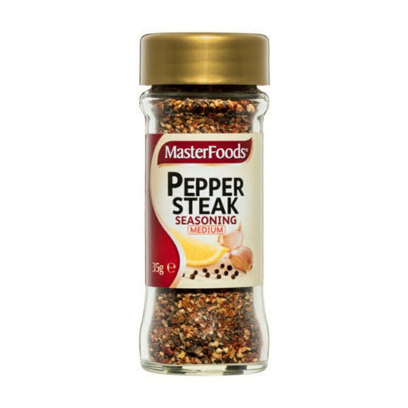 

masterfoods pepper steak seasoning medium 35gr