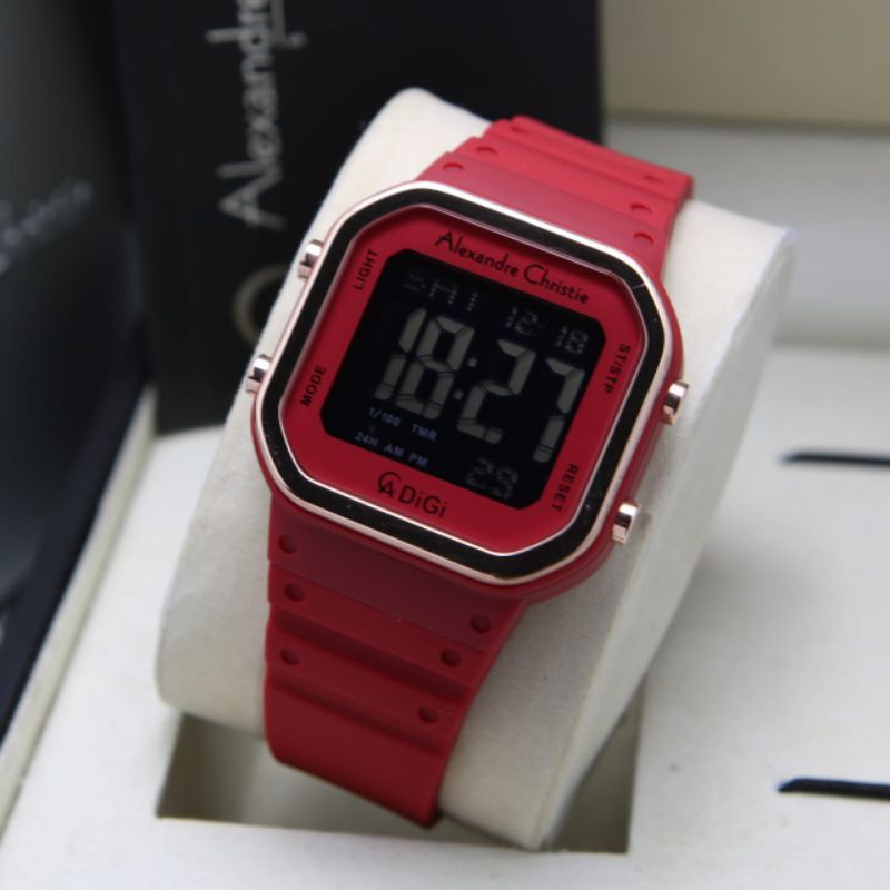 JAM TANGAN WANITA ALEXANDER CHRISTIE AC 9347 DIGITAL AC 9347 ORIGINAL