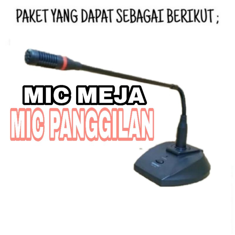 Paket Speaker Plafon TOA 6 Titik Mic Panggilan Ampli Connect Smart Tv