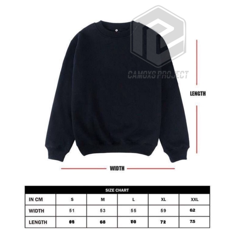 Sweater Pria Distro Swater Crewneck Cowok Warna Hitam Suiter Terbaru Sablon Simpel Camoxs Project Murah Oversize Switer Krewnek Premium Aesthetic