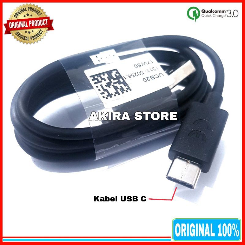 Kabel Data Sony Xperia XA2 XA2 Plus XA2 Ultra XZ XZ1 Original 100% Fast Charging USB Type C