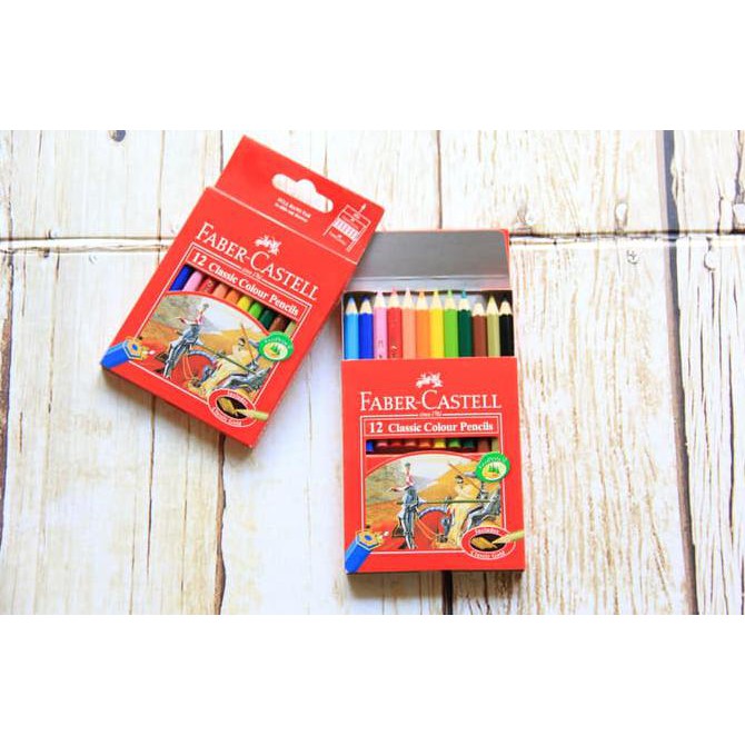 

Sale!! Pensil Warna Faber Castell Mini 12 Color Terbaru