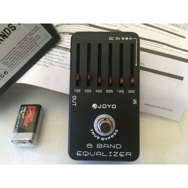 Equalizer efek Joyo jf11 6 band equalizer original