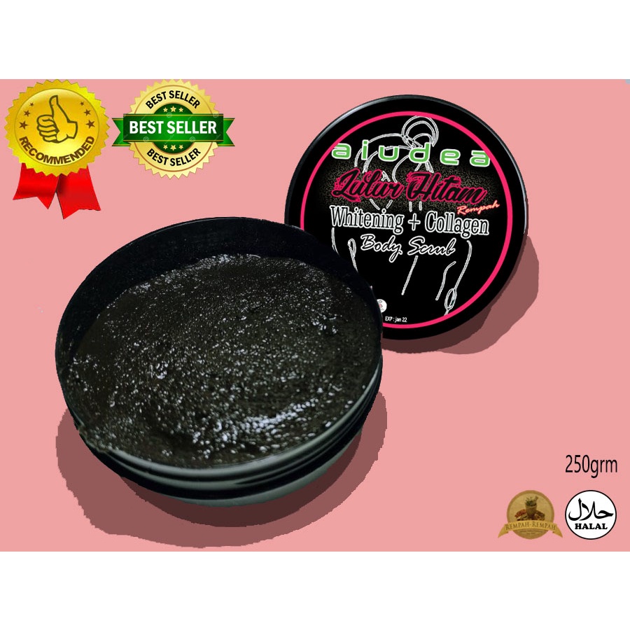 Lulur Hitam Rempah Viral,  Lulur Pemutiih Badan, Lulur Alami, Lulur Pengilang Bekas Luka, Lulur Trad