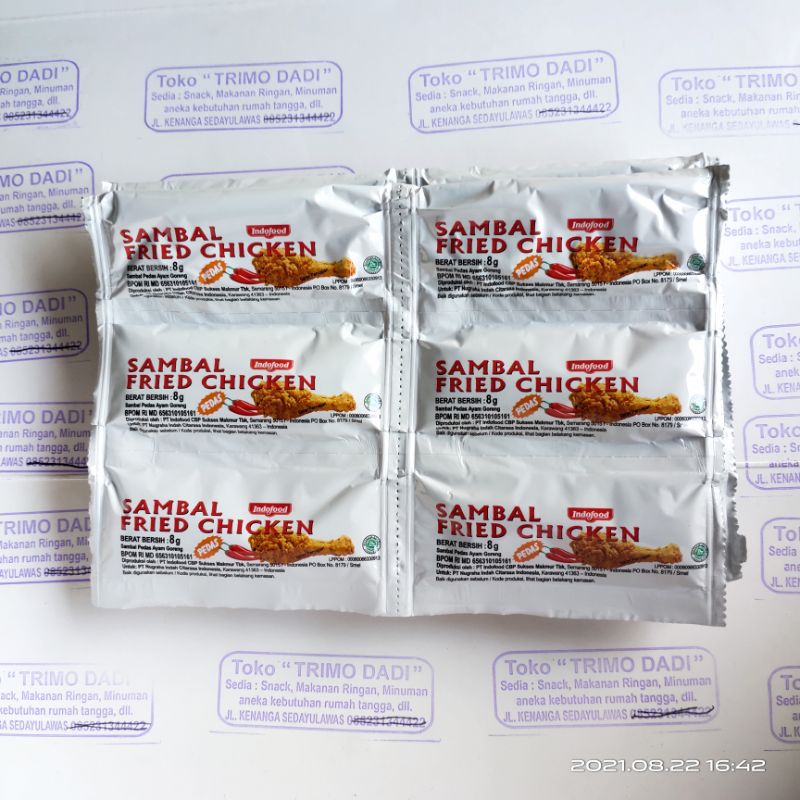 

sambal fried chicken saus indofood