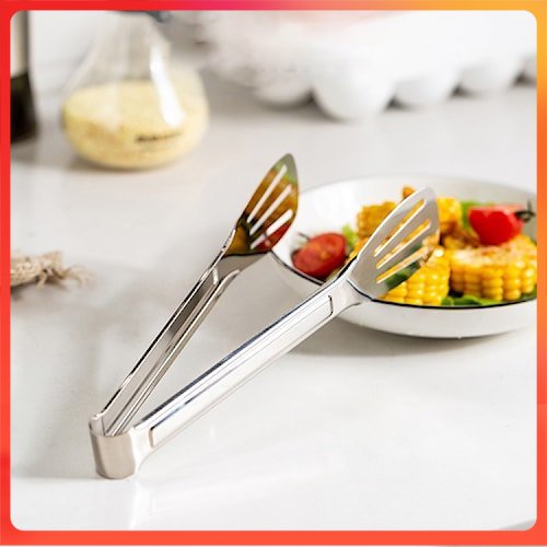 CAPENG Capit Penjepit Jepitan Makanan Gorengan Panggangan Grill Stainless Steel Premium Mr DIY Perle