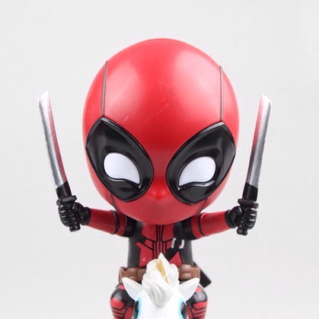 Cosbaby Deadpool Unicorn Bobble Head ActionFigure
