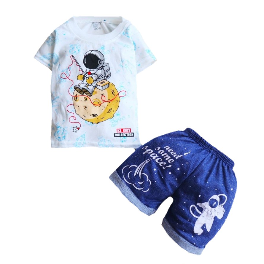 Setelan Baju Celana  Bayi  Anak Laki  laki  Usia 3 12 bulan  KS 
