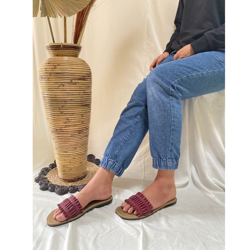 Sandal Wanita Rempel Insyira / Sandal Selop Wanita / Sandal Wanita Non Slip / Sandal Insyira Rempel