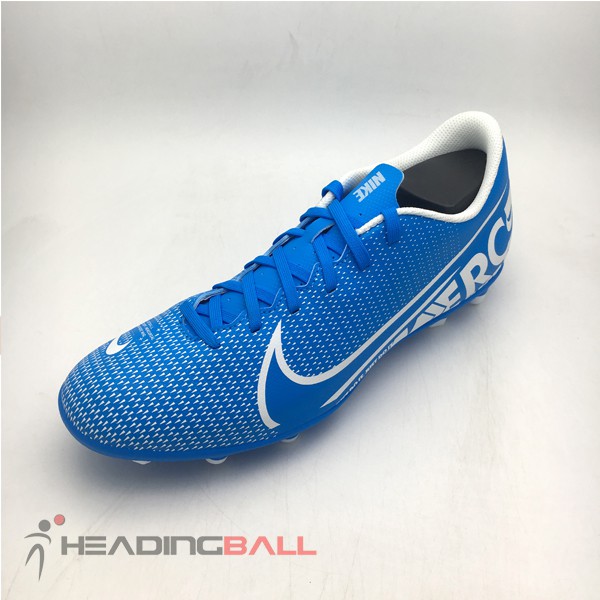 Sepatu Bola Nike Original Vapor 13 Club FG MG Blue White AT7968-414