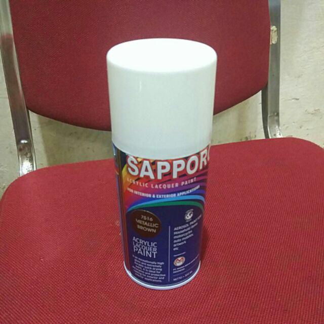Sapporo 7516 Metallic Brown Metalik Metalic Cat Semprot 300ml