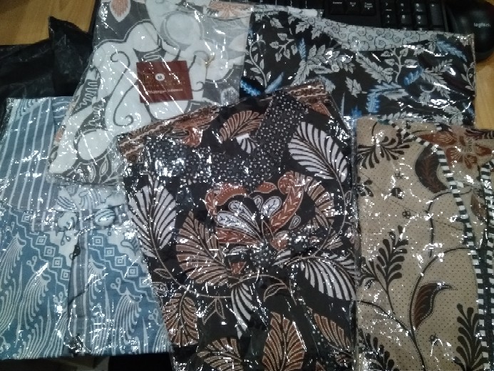 Baju Batik Wanita Modern Monalisa Genes M,l,xl Asli Pekalongan