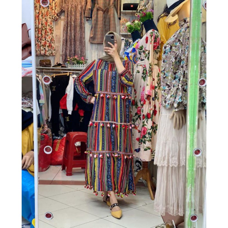 pompom zr dress