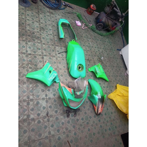 body set ninja r super kips