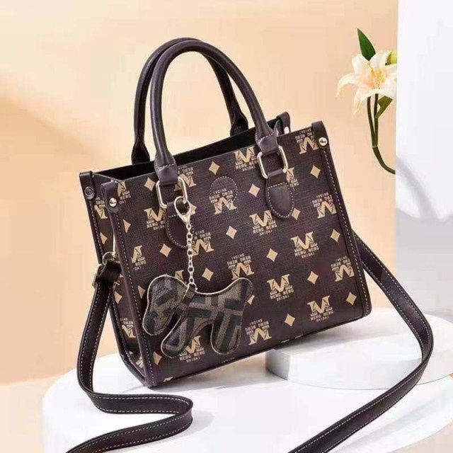 ZC 2849 RISCE TAS HAND BAG IMPORT WANITA CEWEK PEREMPUAN JAKARTA BATAM 23 20 10 GANTUNGAN DOG