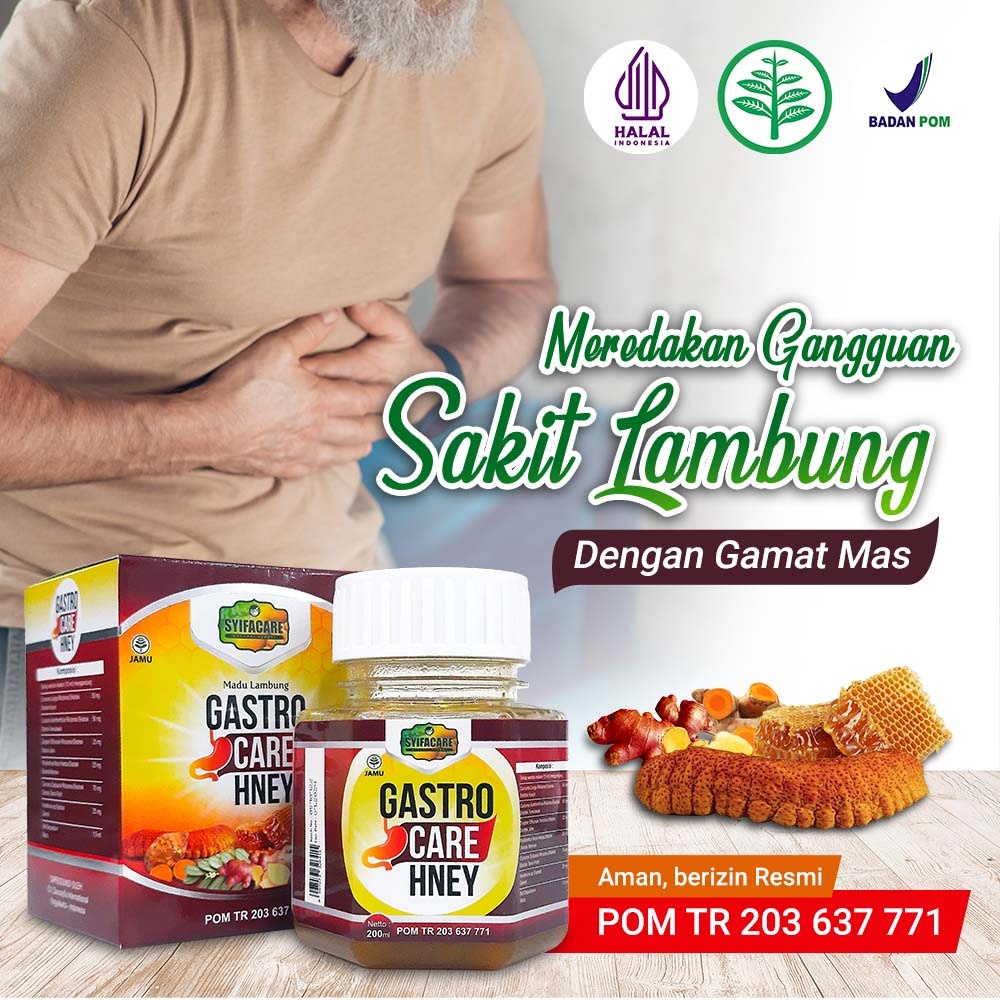 

Madu Gastro Care Hney Gerd Asam Lambung Syifacare 200ml